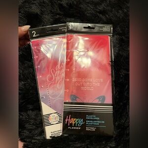 Happy Planner Plastic Envelopes Bundle